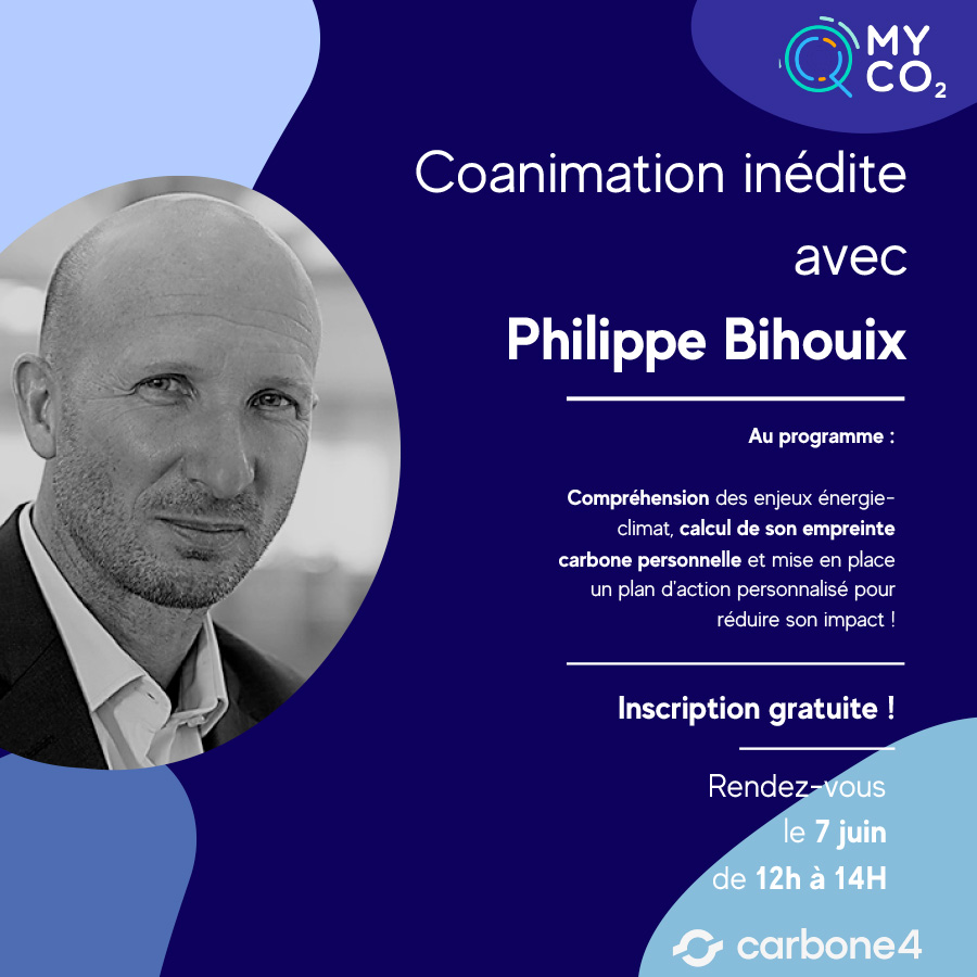 INSCRIPTION - conférence interactive du 07.06.2022 de 12h à 14h avec la participation de PHILIPPE BIHOUIX